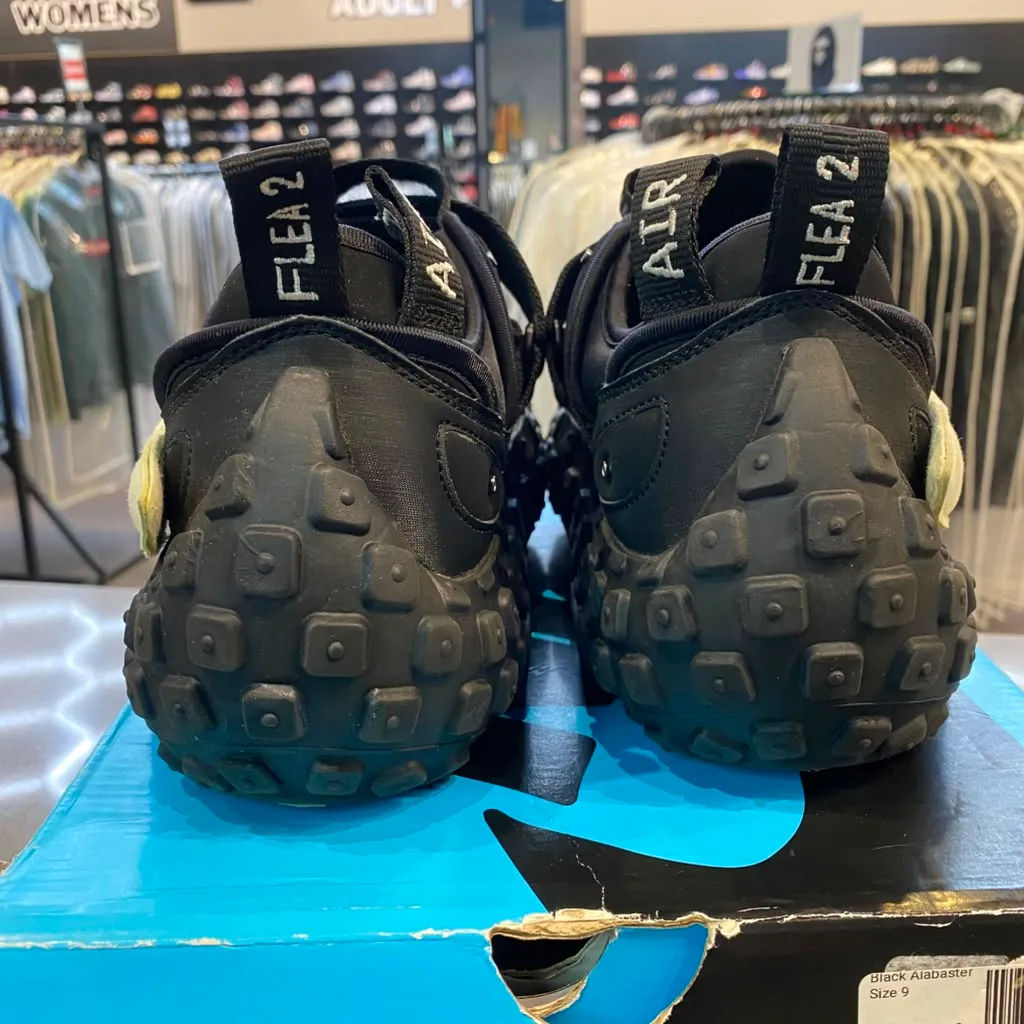 Nike CPFM Air Flea 2 Cactus Plant Flea Market Black Alabaster Size 9 DV7164-001 - Pre-Owned