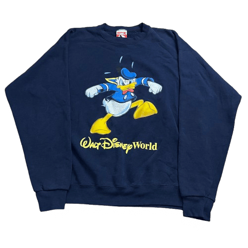 Vintage Disney Donald Duck Crewneck Sweatshirt - Used