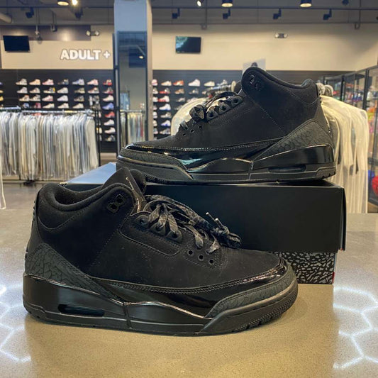 Jordan 3 Retro Black Cat (2025) Size 9 CT8532-001 - Pre-Owned