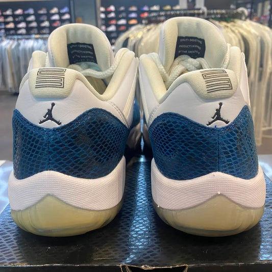 Jordan 11 Retro Low Snake Navy (2019) Size 10.5 CD6846-102 - Pre-Owned