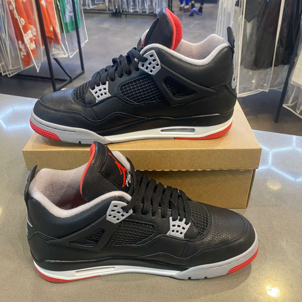 Jordan 4 Retro Bred Reimagined - Pre-Owned (Replacement Box)