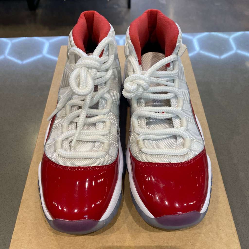Jordan 11 Retro Cherry (2022) (GS) Size 4.5Y 378038-116 - Pre-Owned (Replacement Box)