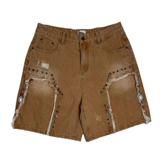 Dry Rot Cowboy Jewlz Denim Brown