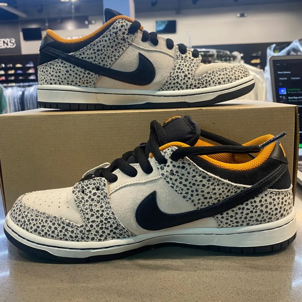 Nike SB Dunk Low Electric Pack Olympic Safari Size 8.5 FZ1233-002 - Pre-Owned (Replacement Box)