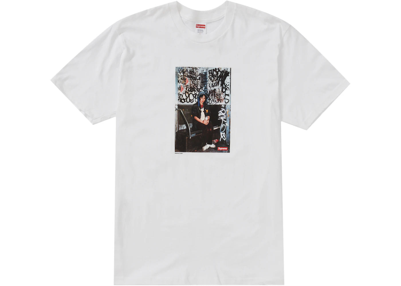 Supreme Lady Pink Tee White