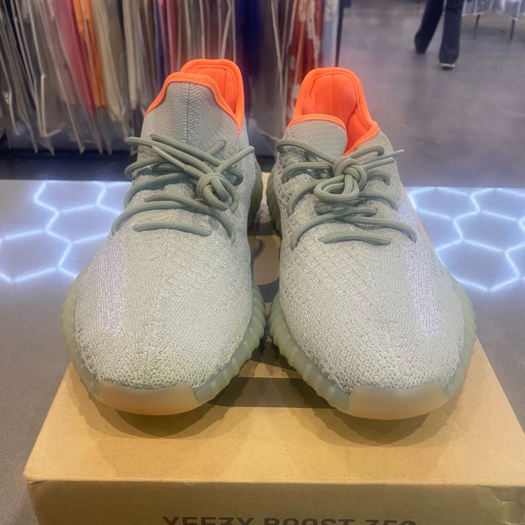 adidas Yeezy Boost 350 V2 Desert Sage Size 11.5 FX9035 - Pre-Owned