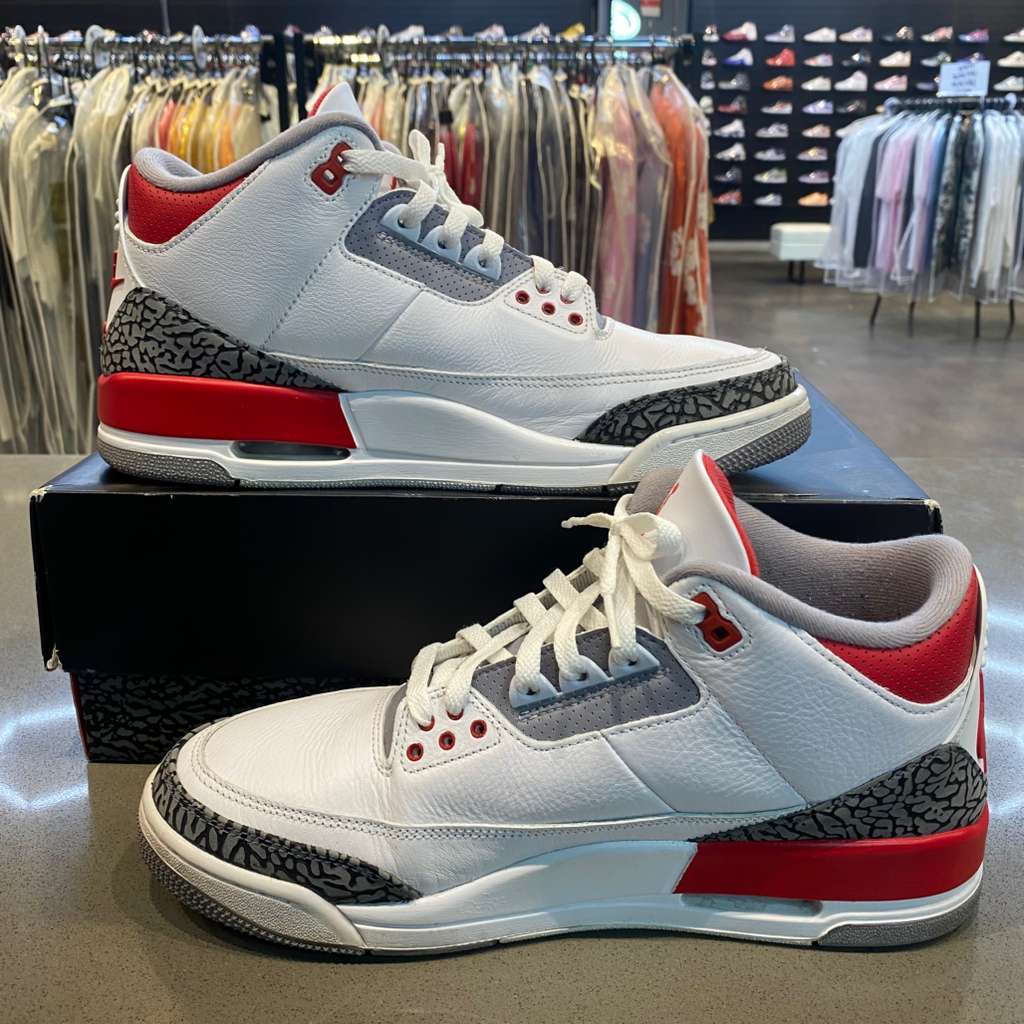Jordan 3 Retro Fire Red (2022) - Pre-Owned