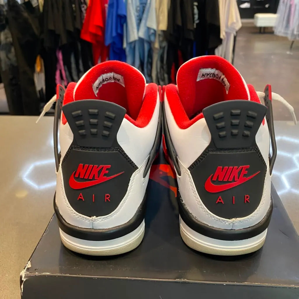 Jordan 4 Retro Fire Red (2020) (GS) Size 6.5Y 408452-160 - Pre-Owned