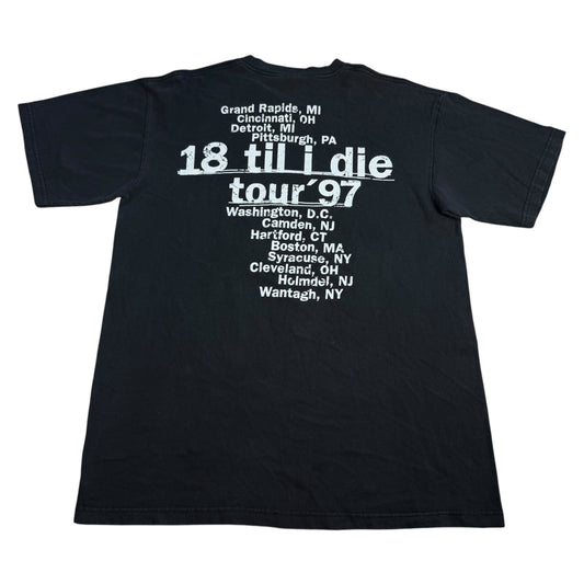 Vintage 1997 Bryan Adams 18 Til I Die Tour T-Shirt - Used/Worn