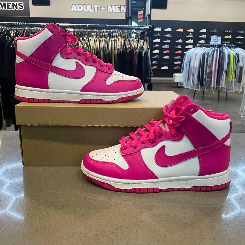 Nike Dunk High Pink Prime (Women's) Size 8.5W DD1869-110 - Pre-Owned (Replacement Box)
