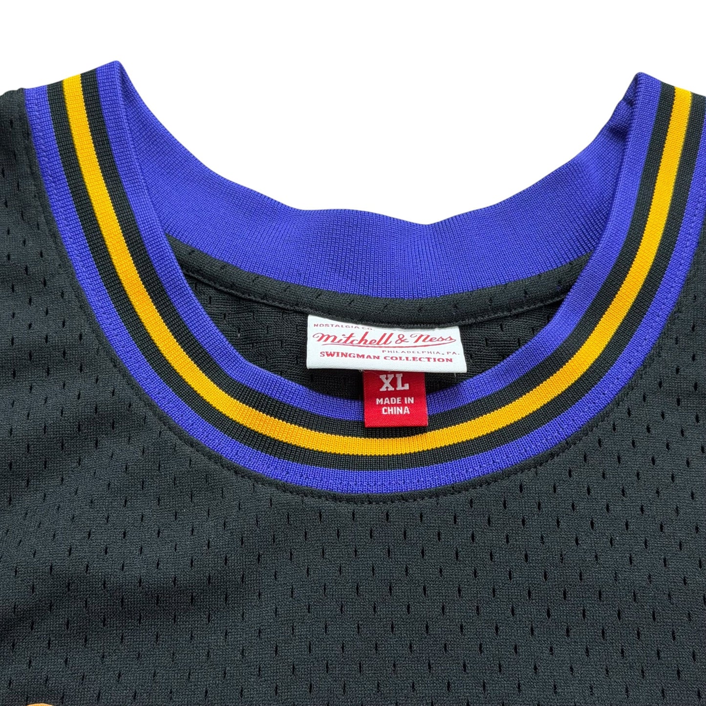 Mitchell & Ness Shaquille O'Neal NBA Los Angeles Lakers 1996-97 Hardwood Classics Swingman Jersey - Used/Worn