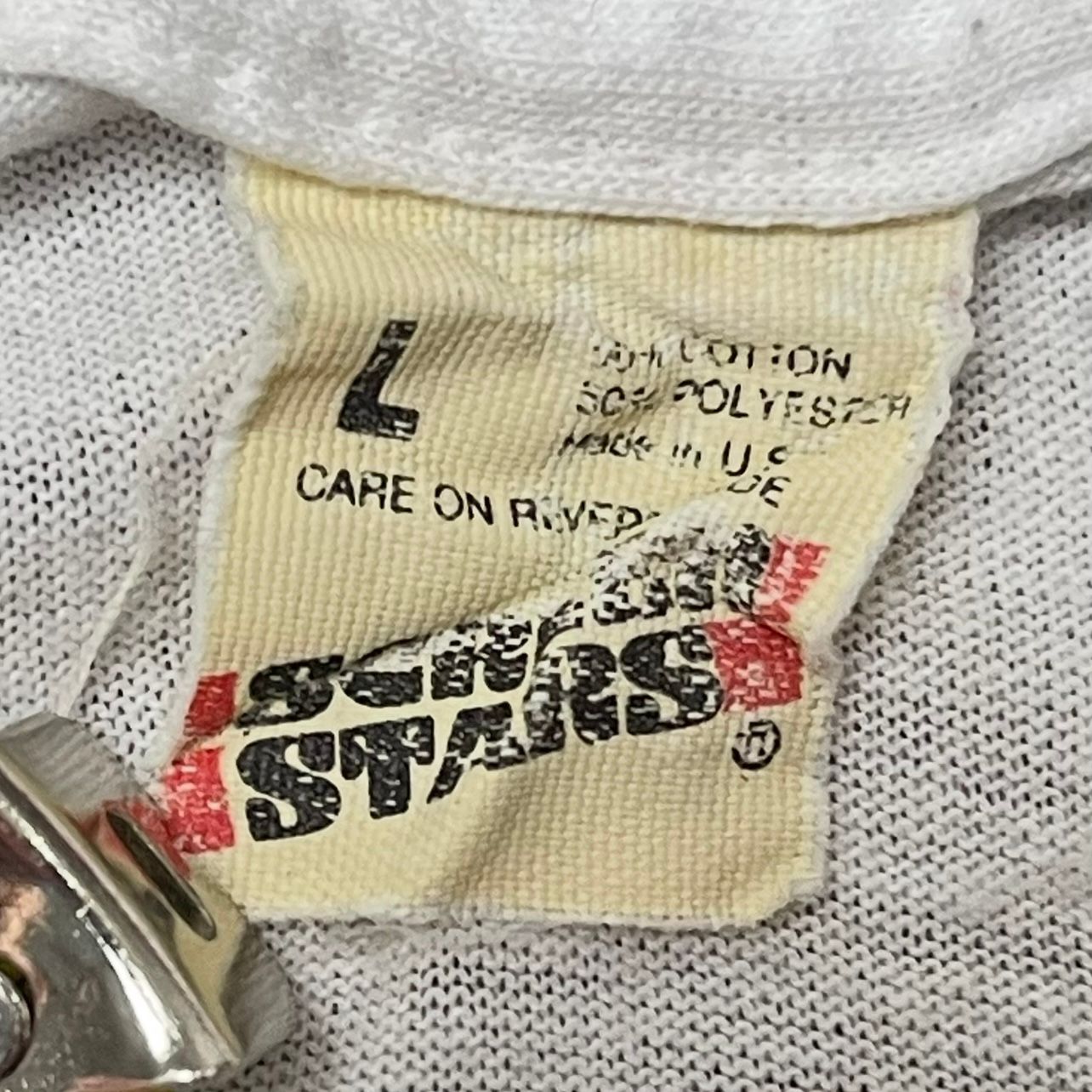 Vintage 1988 MLB Walter Weiss Oakland Athletics Newspaper T-Shirt - Used/Worn