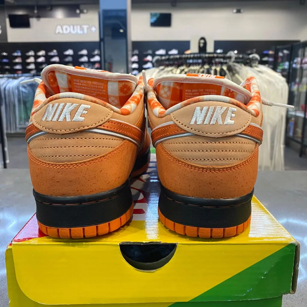 Nike SB Dunk Low Concepts Orange Lobster Size 9 FD8776-800 - Pre-Owned