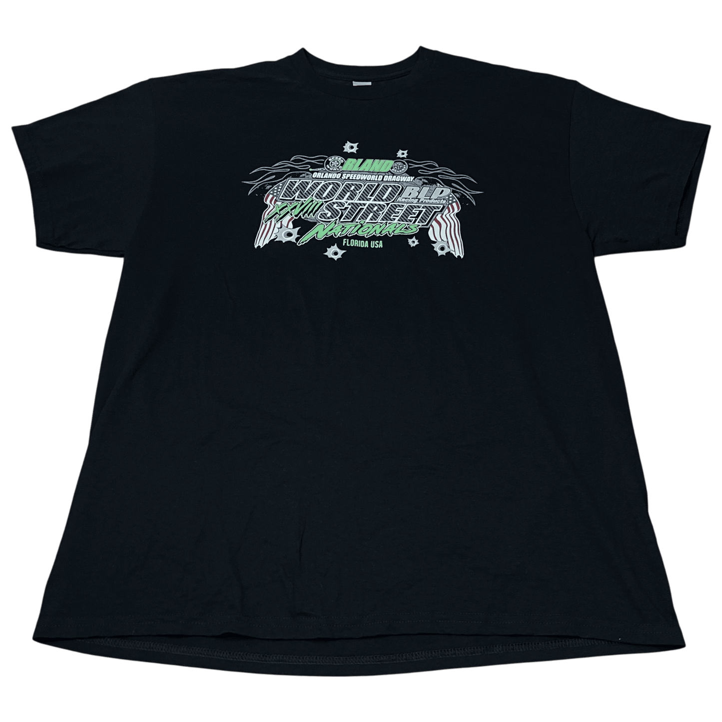 Y2K Orlando Speedway World Street Racing T-Shirt - Used