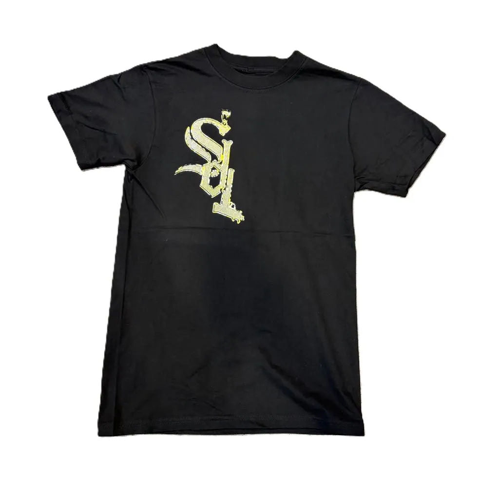 SDL Big Gold Logo Chain Tee