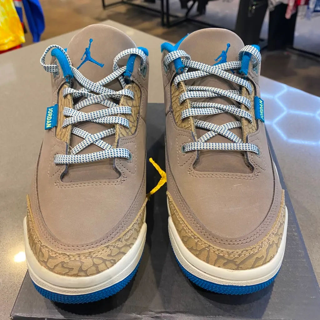Jordan 3 Retro Olive Grey (PS) Size 2Y IB7064-001 - Pre-Owned