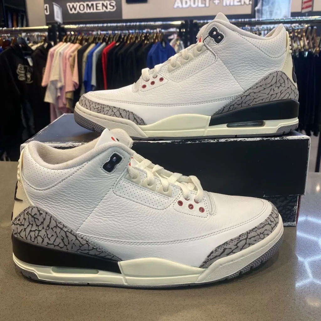 Jordan 3 Retro White Cement Reimagined Size 9.5 DN3707-100 - Pre-Owned