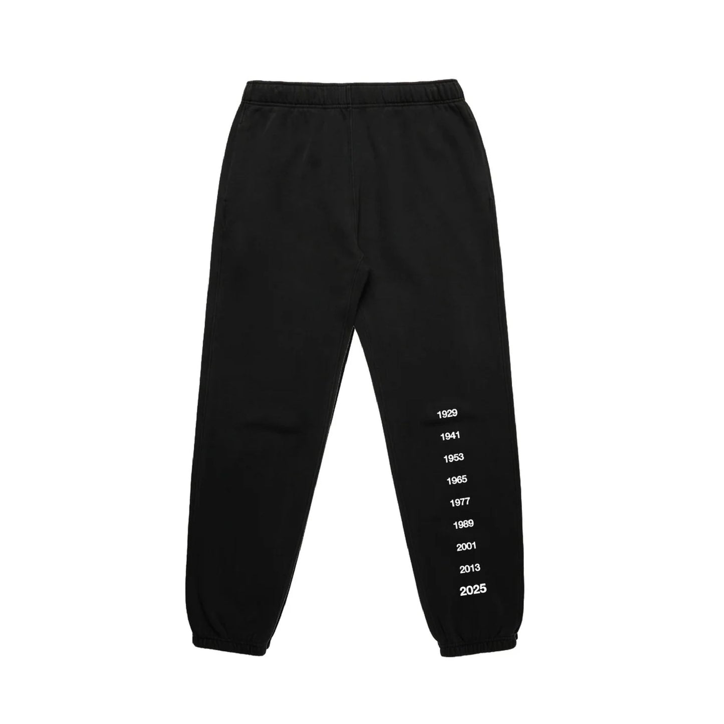 "Lunar Snake" Black Relax Sweatpants