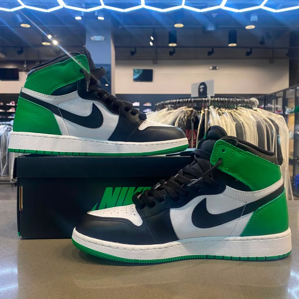 Jordan 1 Retro High OG Lucky Green (GS) Size 7Y FD1437-031 - Pre-Owned