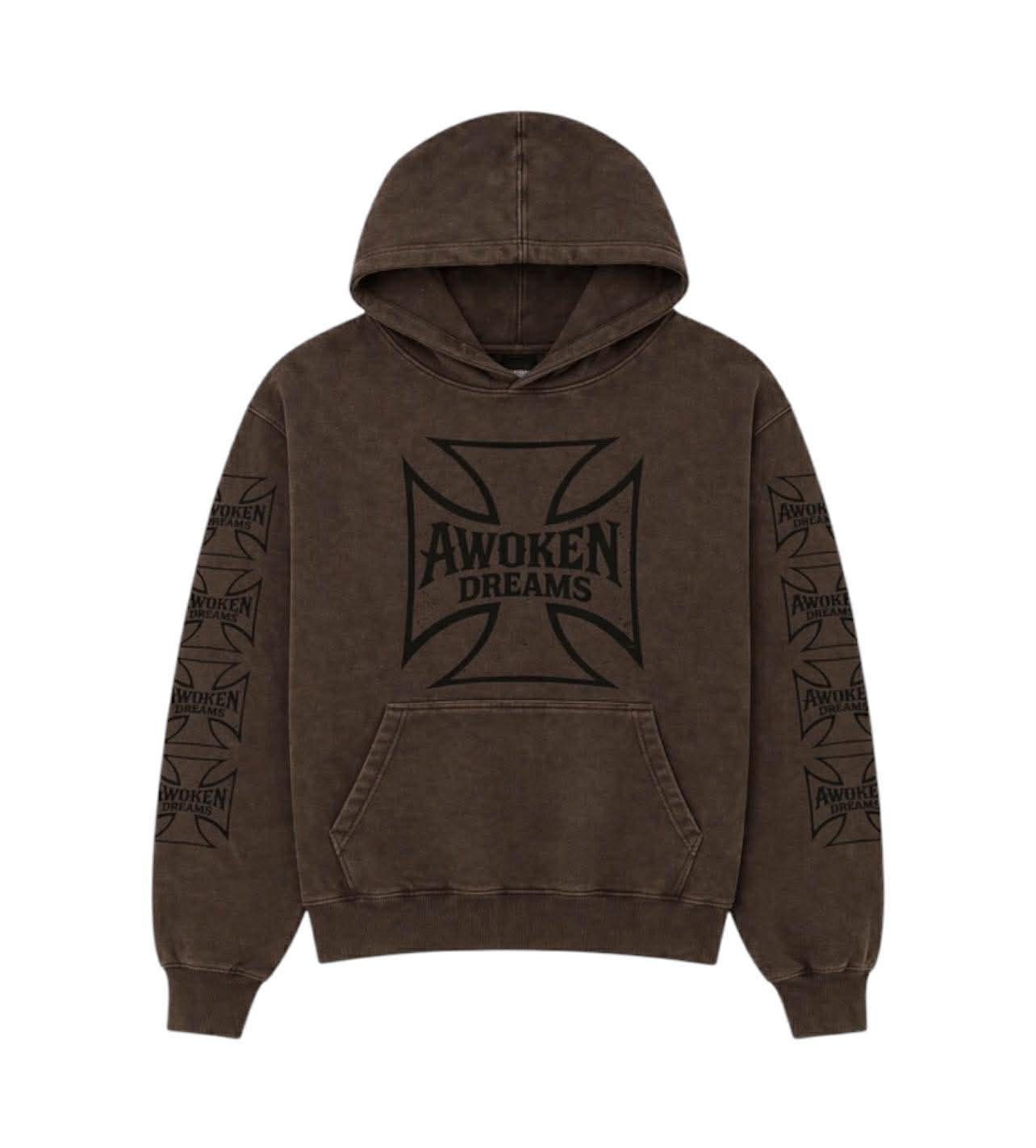 Awoken Dreams West Coast Chopper Hoodie Mocha