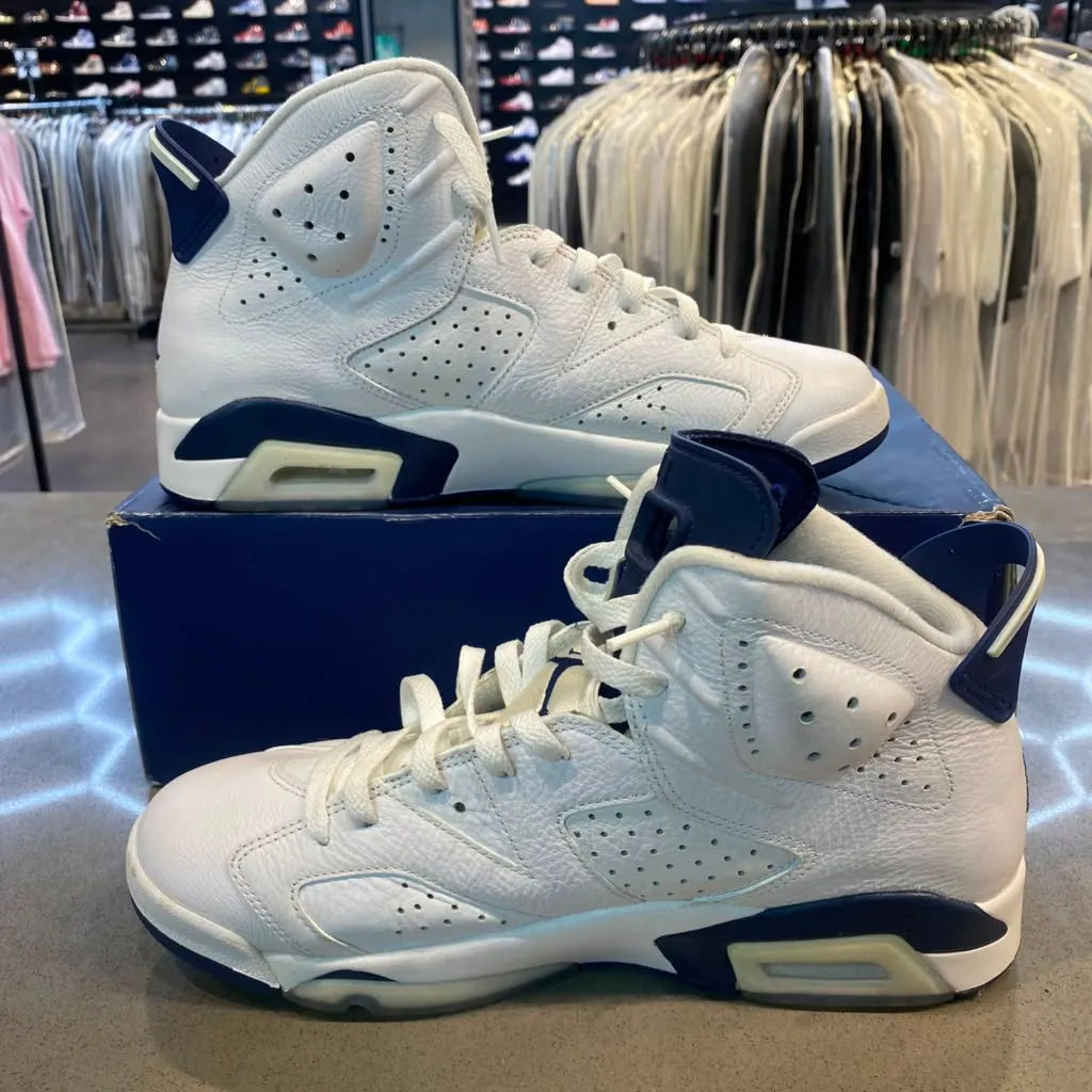 Jordan 6 Retro Midnight Navy (2022) Size 10.5 CT8529-141 - Pre-Owned