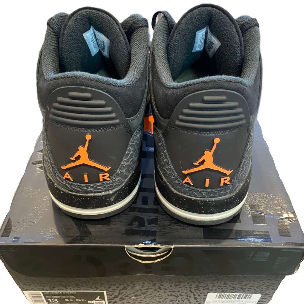 Jordan 3 Retro Fear Pack (2023) - Pre-Owned