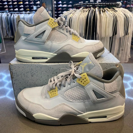 Jordan 4 Retro SE Craft Photon Dust Size 14 DV3742-021 - Pre-Owned