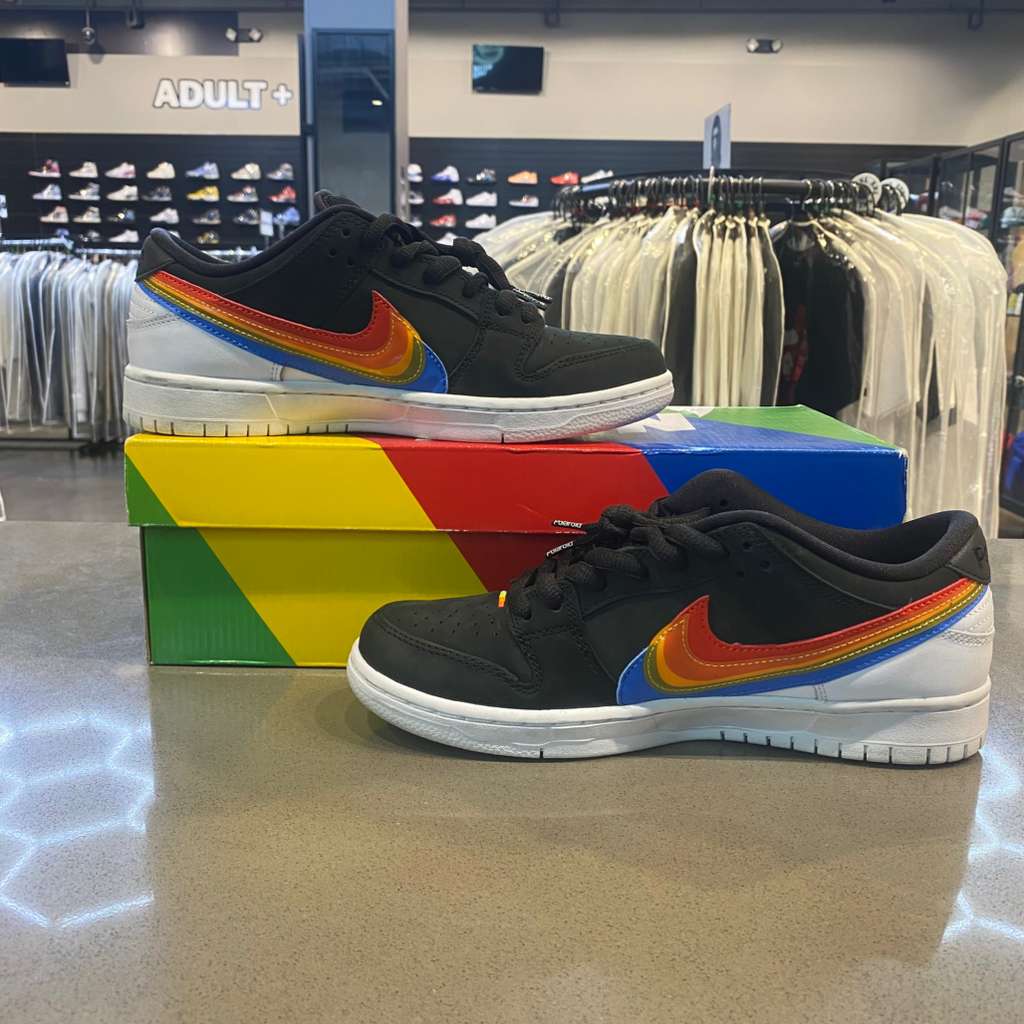 Nike SB Dunk Low Polaroid Size 7.5 DH7722-001 - Pre-Owned