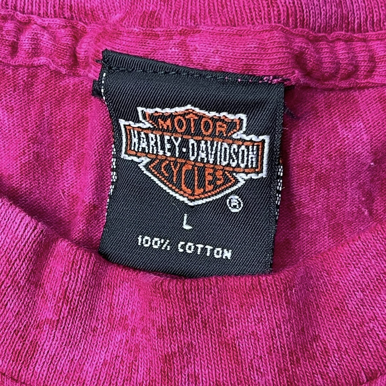 Vintage 1996 Harley-Davidson Eaglethon Acid Wash T-Shirt - Used/Worn