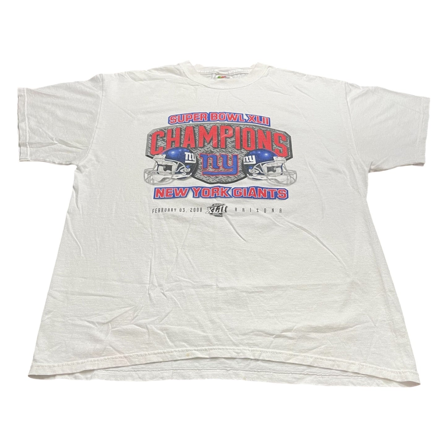 2008 New York Giants NFL Super Bowl Champions - Used/Worn