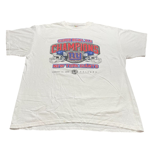 2008 New York Giants NFL Super Bowl Champions - Used/Worn