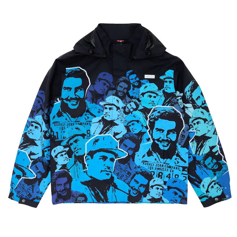 Asaali Pantone Cartel Parka Blue