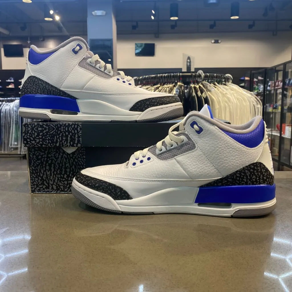 Jordan 3 Retro Racer Blue Size 11 CT8532-145 - Pre-Owned