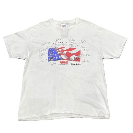 1996 United States Olympics Team Autograph T-Shirt - Used/Worn