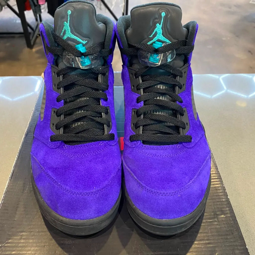 Jordan 5 Retro Alternate Grape Size 10.5 136027-500 - Pre-Owned