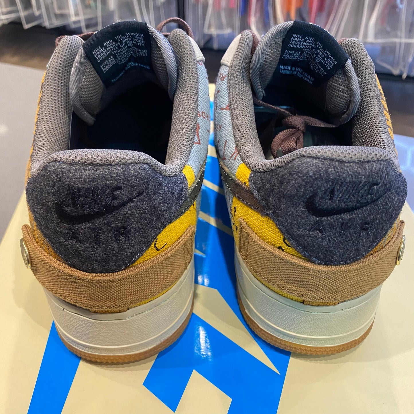 Nike Air Force 1 Low Travis Scott Cactus Jack Size 13 CN2405-900 - Pre-Owned