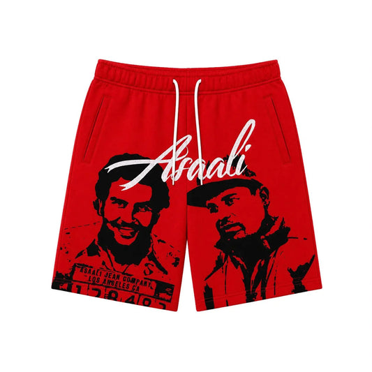 Asaali OG Cartel Shorts Red