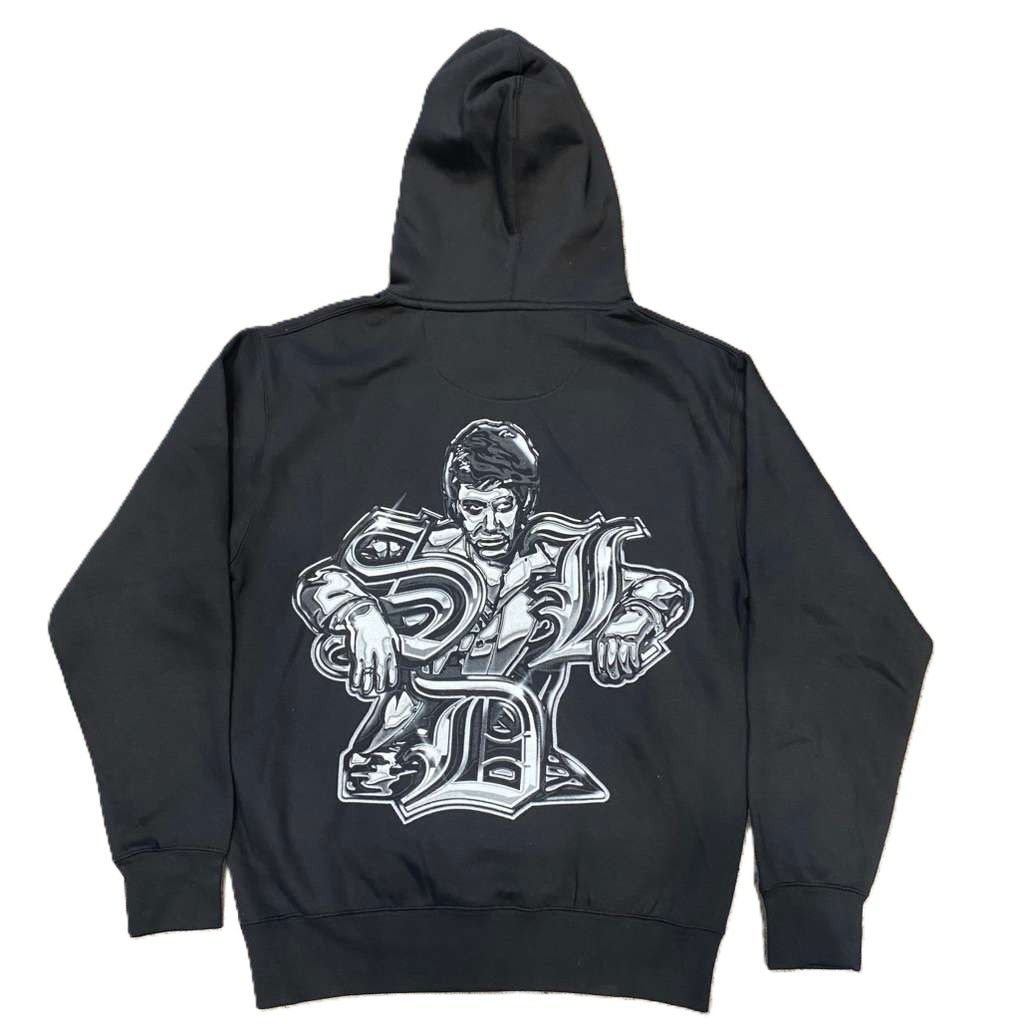 SDL Crown Logo Chrome Chapo 2 Hoodie Black