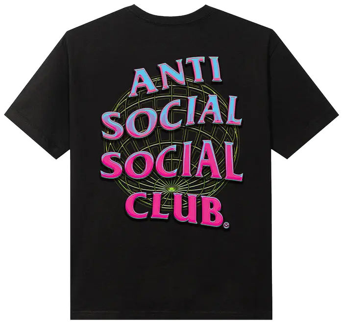 Anti Social Social Club ASSC Technologies Inc. 2001 Tee Black