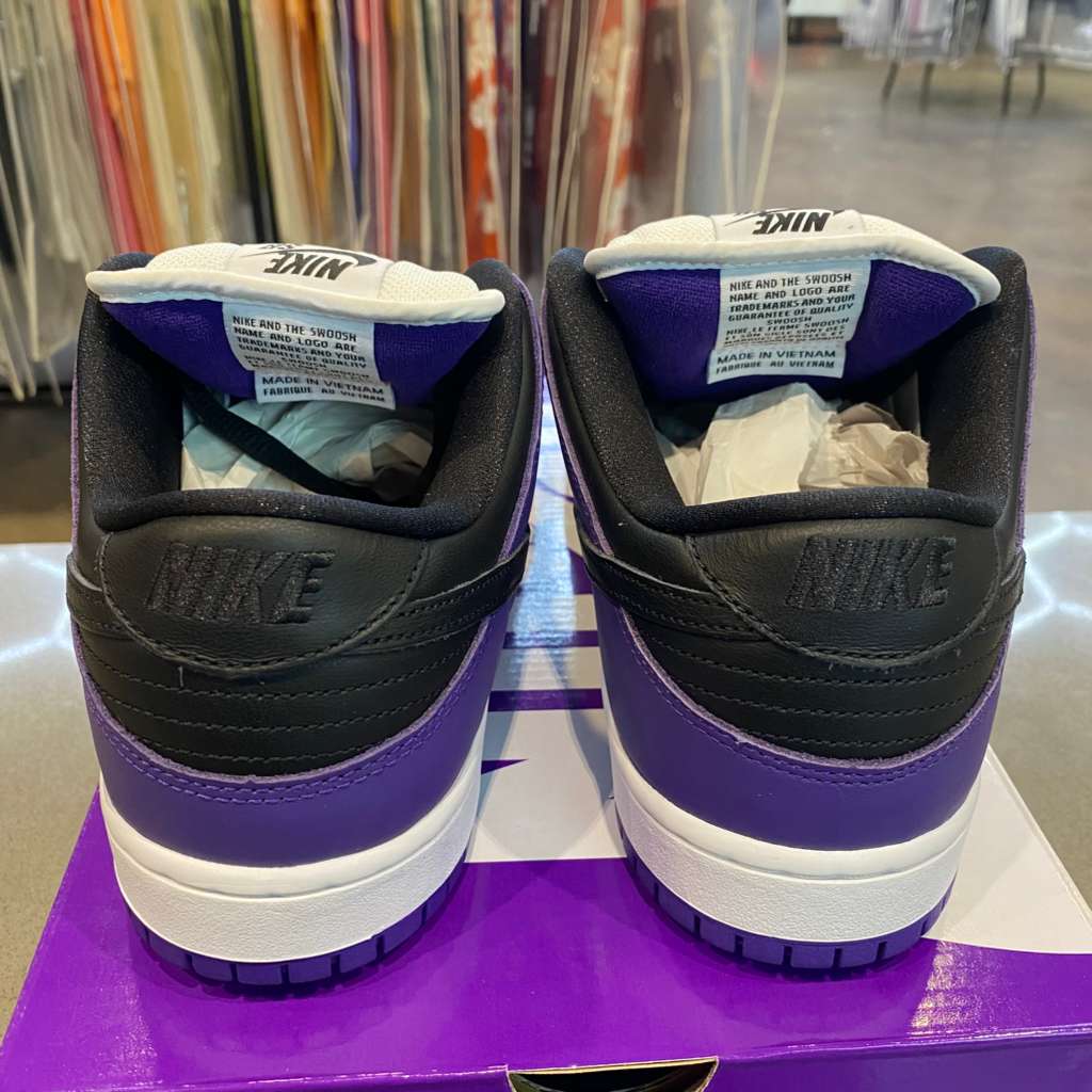 Nike SB Dunk Low Court Purple (2021/2024) Size 11 BQ6817-500 - Pre-Owned