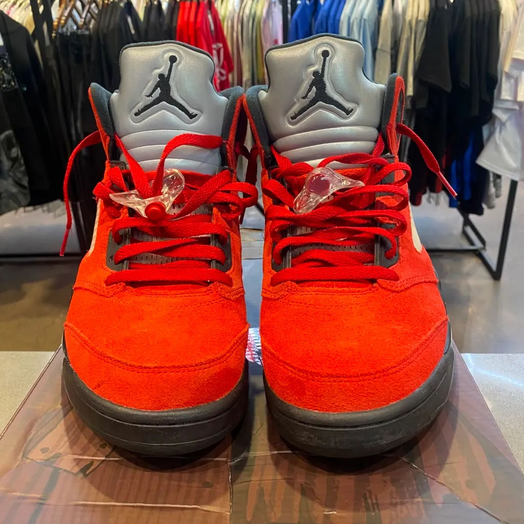 Jordan 5 Retro Raging Bull Red (2021) Size 10 DD0587-600 - Pre-Owned