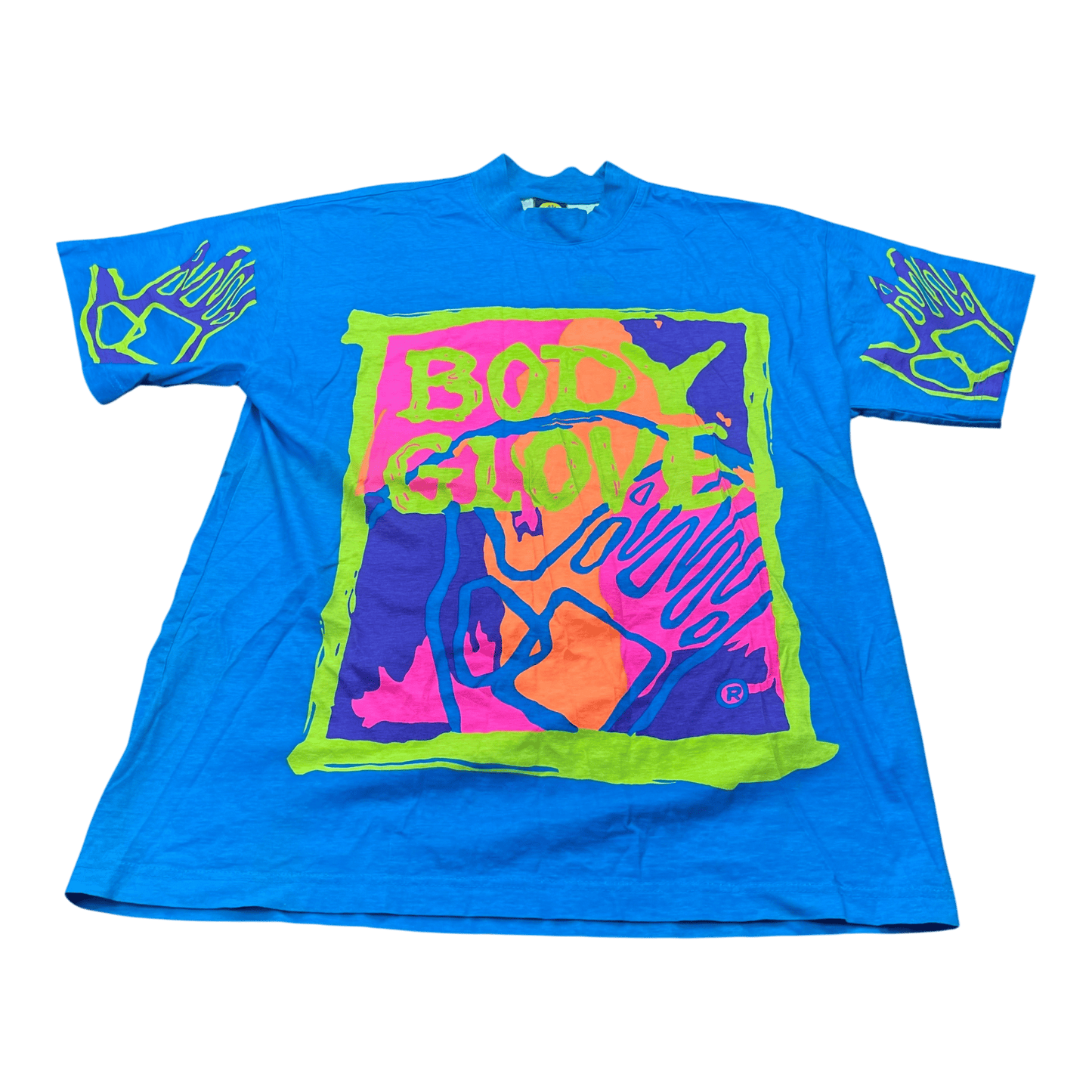 Vintage Body Glove Neon T-Shirt - Used/Worn