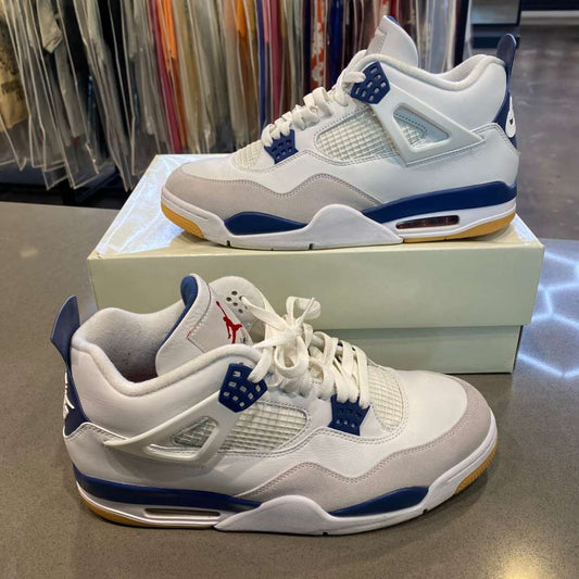Jordan 4 Retro SB Navy Size 12 DR5415-100 - Pre-Owned