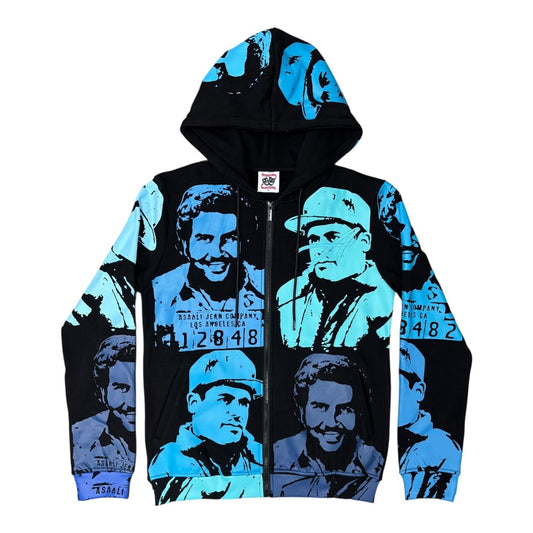 Asaali Pantone Cartel Hoodie Blue