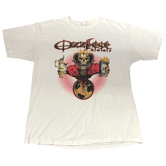 Vintage 2007 OzzFest Band T-Shirt - Used/Worn