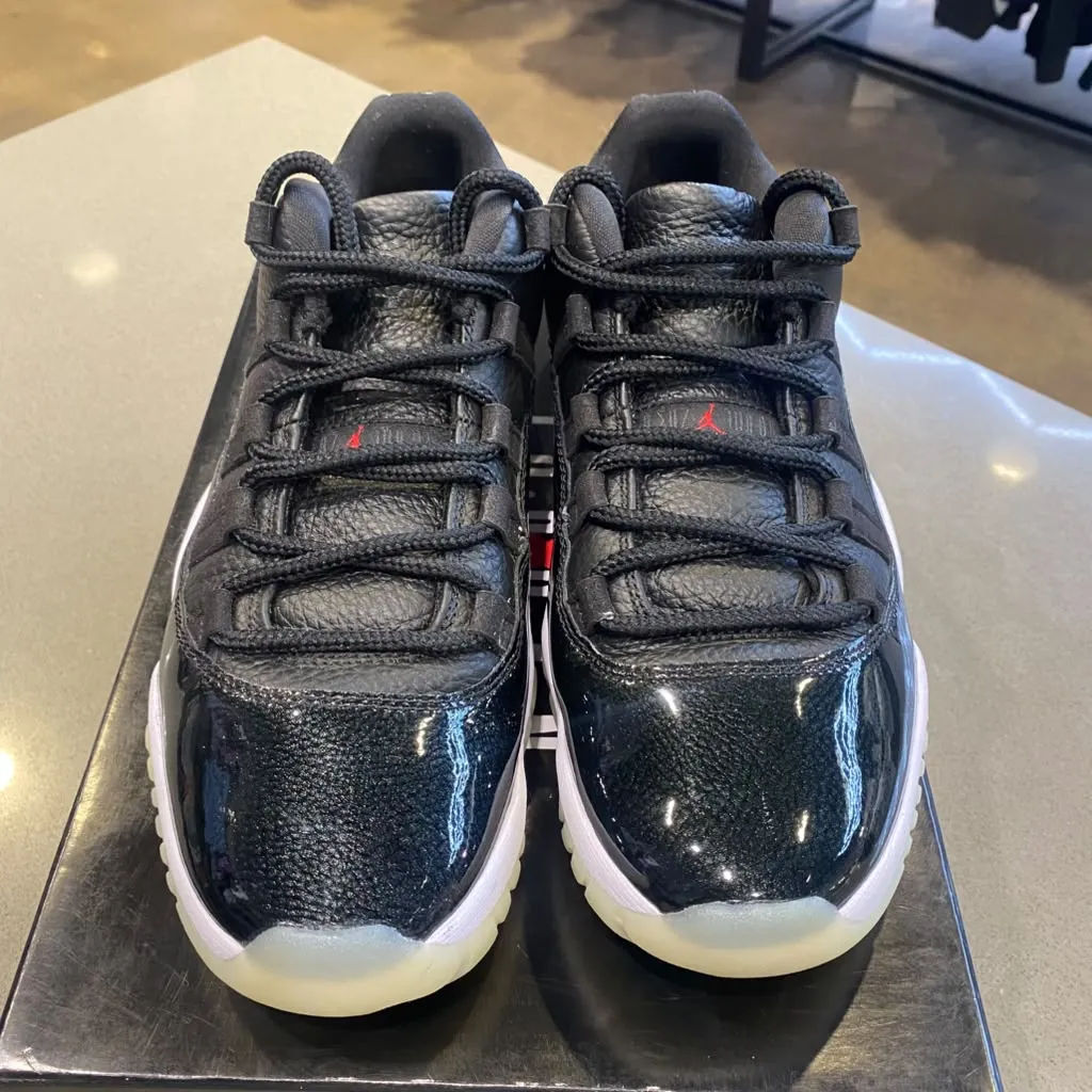 Jordan 11 Retro Low 72-10 Size 9.5 AV2187-001 - Pre-Owned