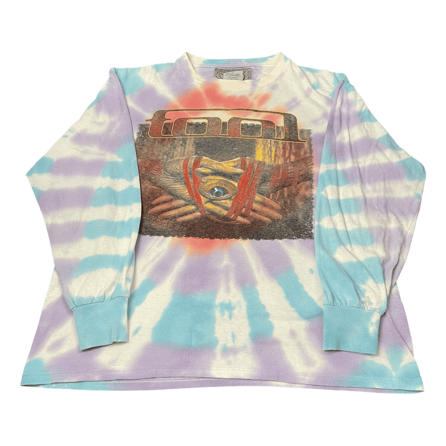 TOOL Band Tie-Dye Long Sleeve T-Shirt - Used