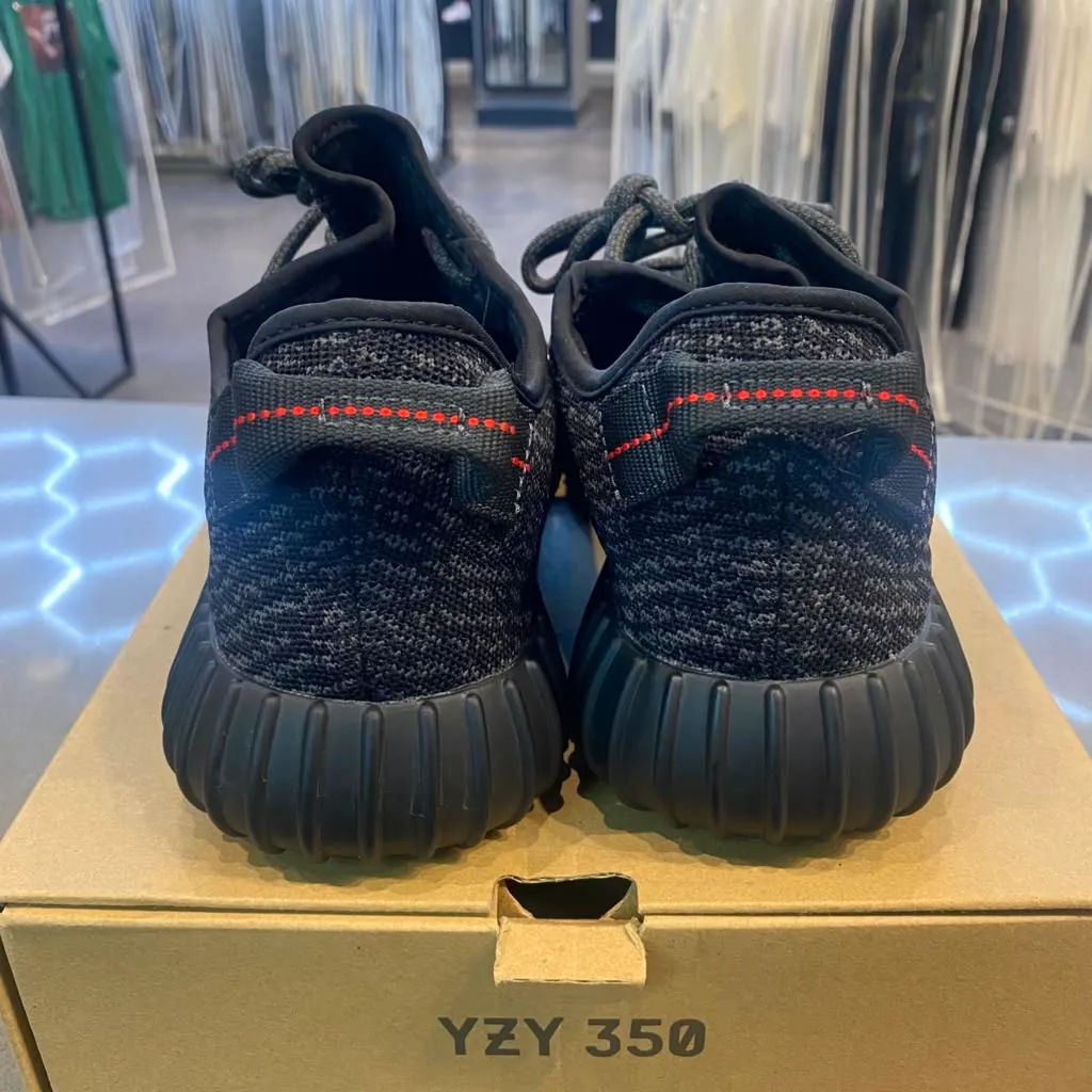 adidas Yeezy Boost 350 Pirate Black (2023) Size 10.5 BB5350 - Pre-Owned