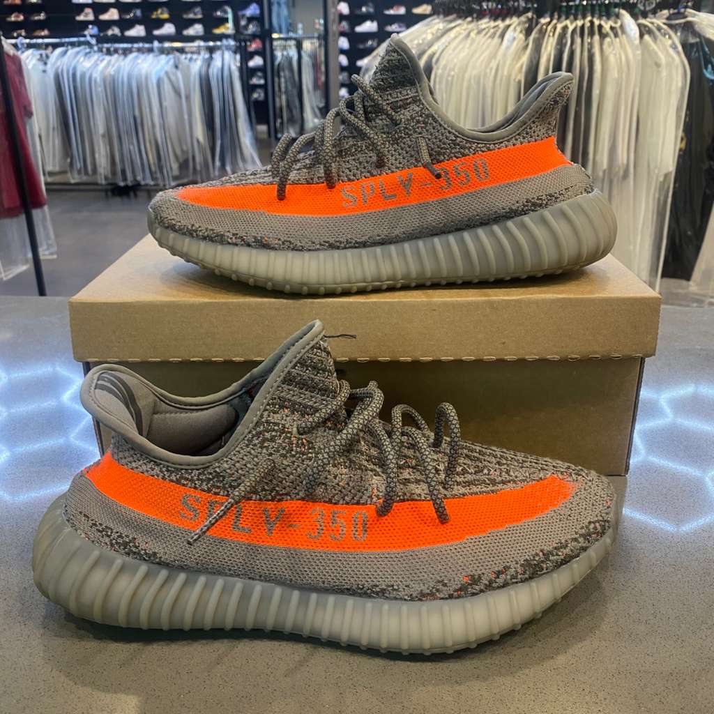 adidas Yeezy Boost 350 V2 Beluga Reflective Size 9.5 GW1229 - Pre-Owned (Replacement Box)