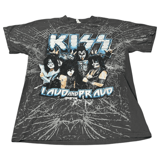KISS Loud and Proud Tie-Dye Band T-Shirt - Used/Worn